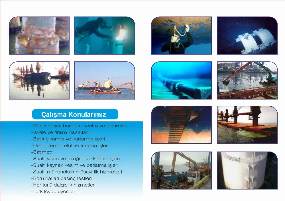 DALKUR UNDERWATER WORKS 35 лет опыта