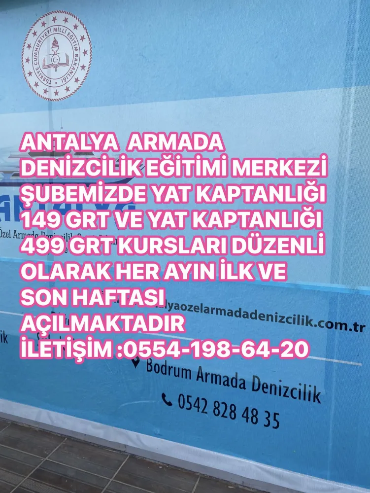ARMADA Denizcilik-Denize olan tutkunuzu mesleğe dönüştürün.