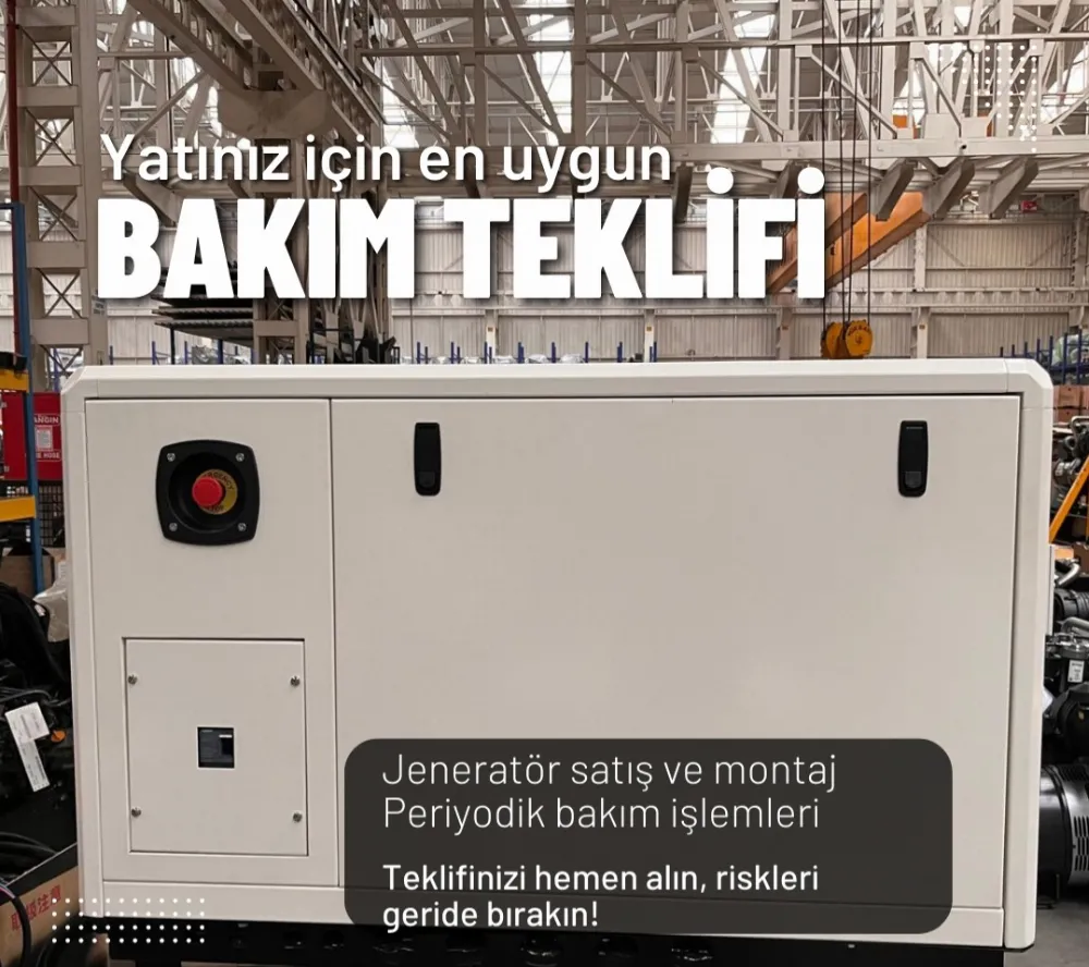 Jeneratör satış montaj periyodik bakım onarım