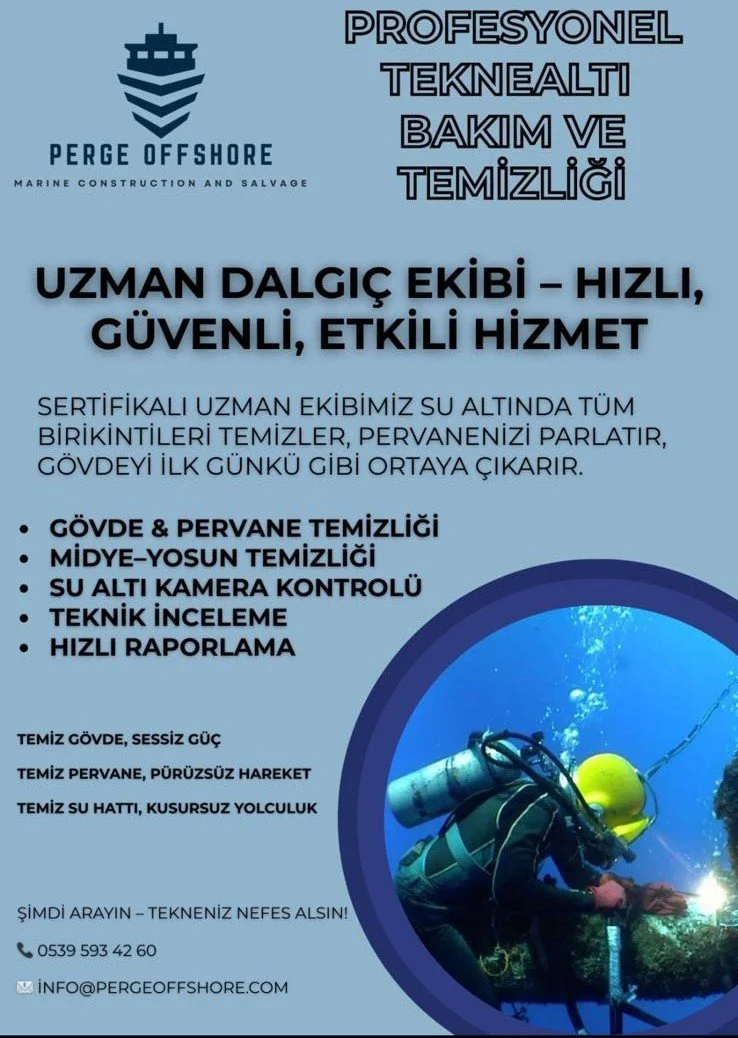 Su Altı Bakım & Dalgıçlık Hizmetleri