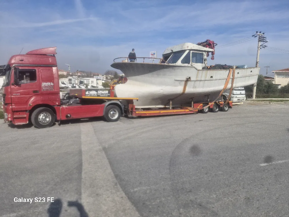 Türkiye geneli tekne ve yat nakliyesi