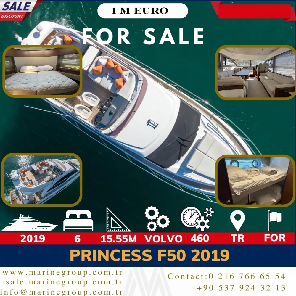 PRINCESS F50 - 2019 - Marine Group Yachting International