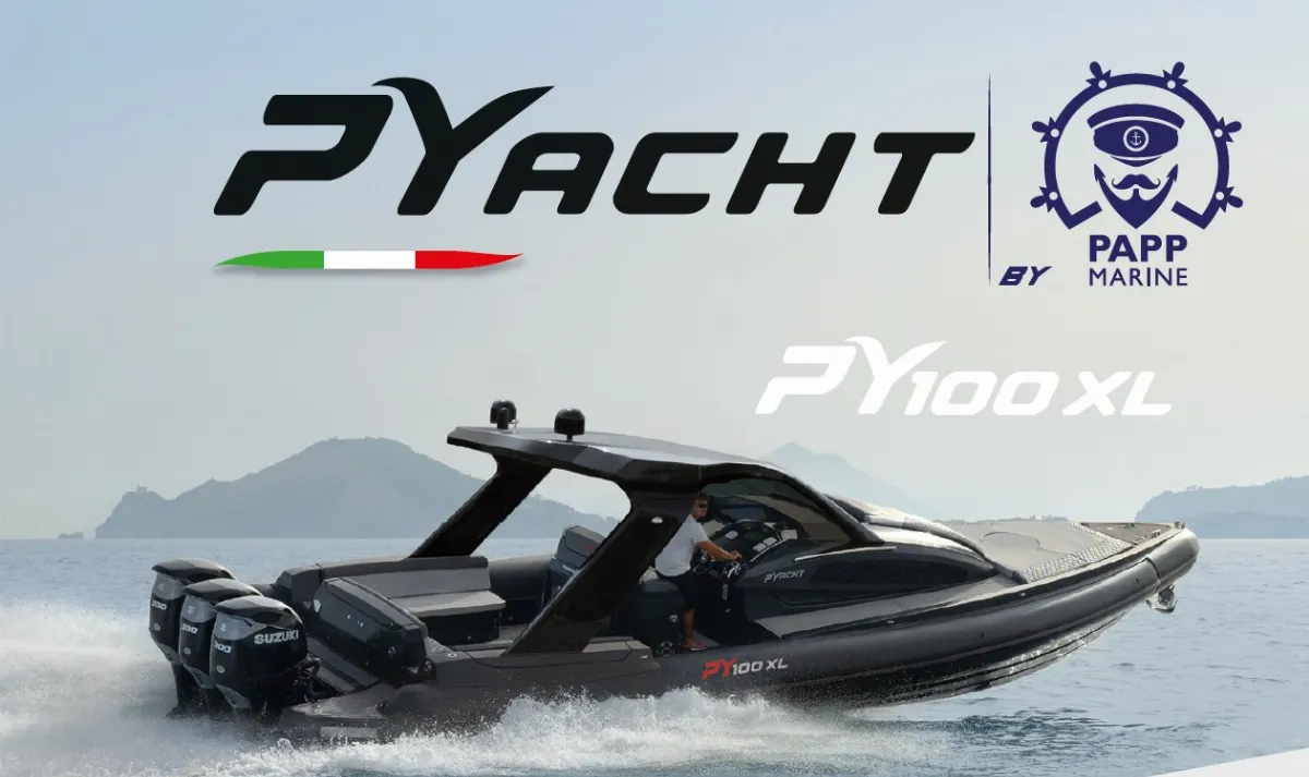 Pyacht 100 XL Boy: 12,5 m - Eni: 4 m, Hard Top